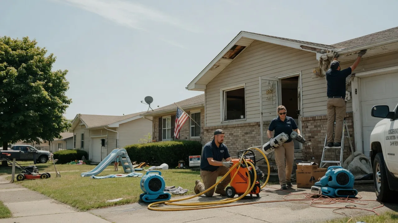 Water Damage Restoration in West Lebanon, IN near me